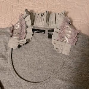 Sweater Brand: MODA International … Color: Grey … Size: XS